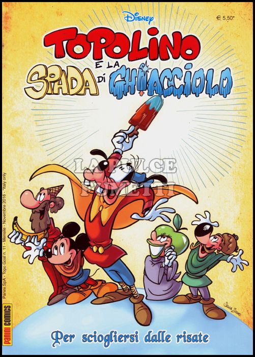 TOPOLINO GOAL #    11 - TOPOLINO E LA SPADA DI GHIACCIOLO